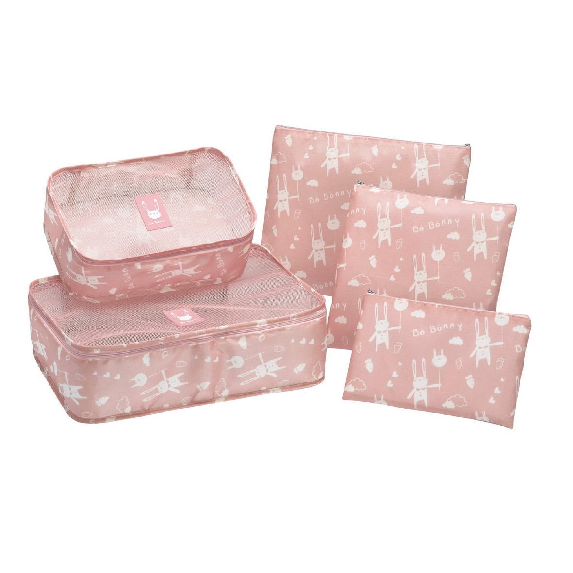 Bo Bonney夏日旅行五件組-粉色